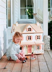 Tender Leaf casa delle bambole in legno Hummingbird - casa gioco colorata per bambini