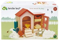 Tender Leaf pollaio in legno per bambini - accessorio fattoria sostenibile-2