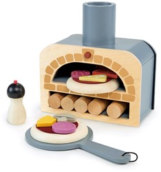 Tender Leaf forno per pizza in legno per bambini - gioco della pizza