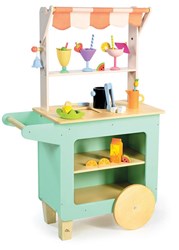 Tender Leaf carrello delle bevande in legno con accessori - gioco di ruolo educativo