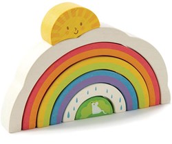 Tender Leaf puzzle in legno tunnel arcobaleno giocattolo colorato