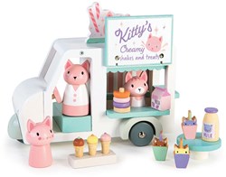 Tender Leaf giocattolo Furgoncino Milkshake di Kitty set di gioco in legno