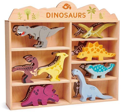 Tender Leaf set di dinosauri in legno - educativo e resistente