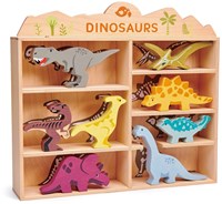 Tender Leaf set di dinosauri in legno - educativo e resistente-2