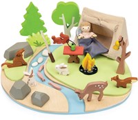 Tender Leaf set campeggio giocattolo in legno - avventura per bambini-2
