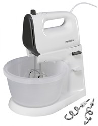 Philips sbattitore con ciotola - potente mixer da cucina 450W grigio
