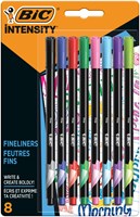 BIC set fineliner - Intensity pennarelli 8 colori per disegnare-2