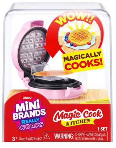 Zuru piastra per waffle giocattolo Mini Brands Cook Kitchen per bambini