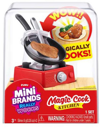Zuru padella giocattolo Mini Brands Cook Kitchen con accessori