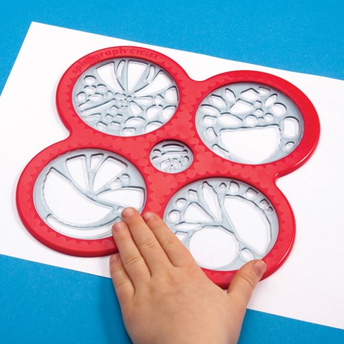 Spirograph set disegno a spirale Cyclex - giocattolo creativo per bambini-3