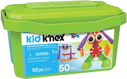 K'nex set di costruzione Kid Budding Builders con scatola portaoggetti
