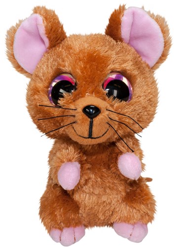 Lumo Stars peluche topo giocattolo morbido - Mus 15cm - peluche coccoloso