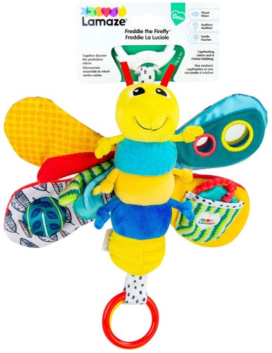 Tomy giocattolo per bambini Freddie la Lucciola - peluche sensoriale