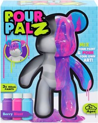 Spectron set di pittura pouring Pour PalZ Berry Blast giocattolo - orsetto creativo