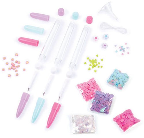 Make It Real set penne glitter DIY - kit creativo per bambini-3