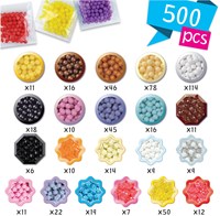 Aquabeads set creativo animali - set perline 500 pezzi-3