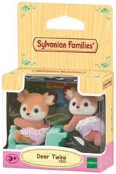 Sylvanian Families gemelli cervi - set di morbide figurine da gioco