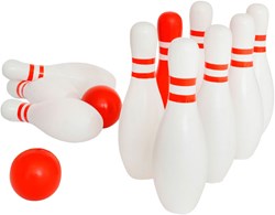 BS Toys set bowling in legno - gioco bambini legno FSC 12 pezzi