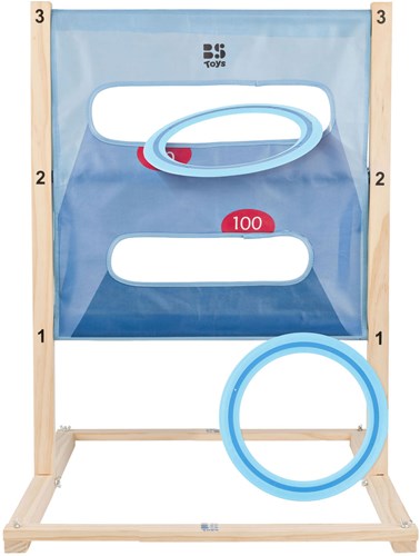 BS Toys Gioco bersaglio con disco e gioco della scala 2-in-1 da esterno dai 8 anni-2
