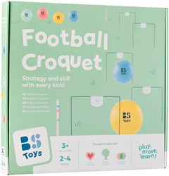 BS Toys gioco croquet calcio per interno ed esterno dai 3 anni