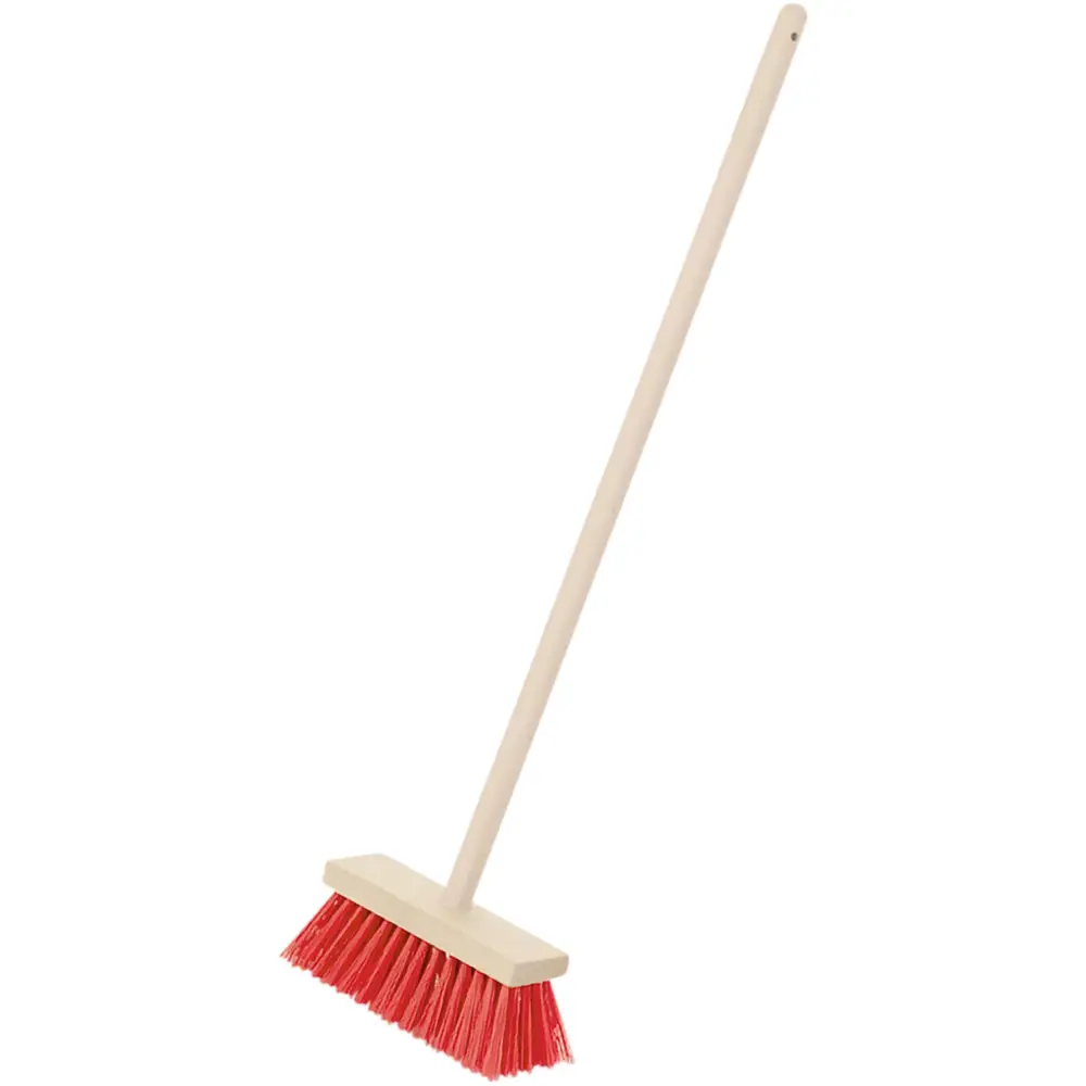 Klein scopa in legno per bambini - scopa giocattolo 60 cm rossa - giocattolo domestico