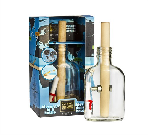 Eureka rompicapo - Message in a Bottle puzzle 3D per adulti
