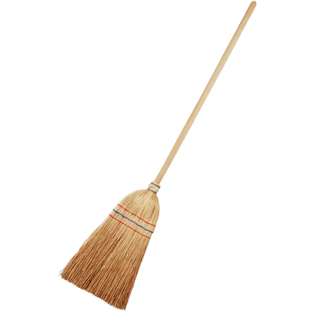 Klein scopa di paglia giocattolo - scopa per bambini in legno e paglia - 74 cm - resistente
