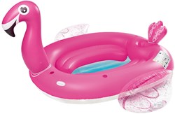 Alert isola gonfiabile fenicottero piscina 310x270x175 cm XXL