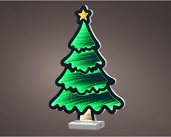 Decoris albero di Natale Infinity lights LED 40cm illuminazione interna colorata