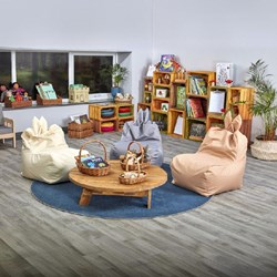 Cosy sedia da lettura coniglio - sedie comode per bambini set 3 pezzi