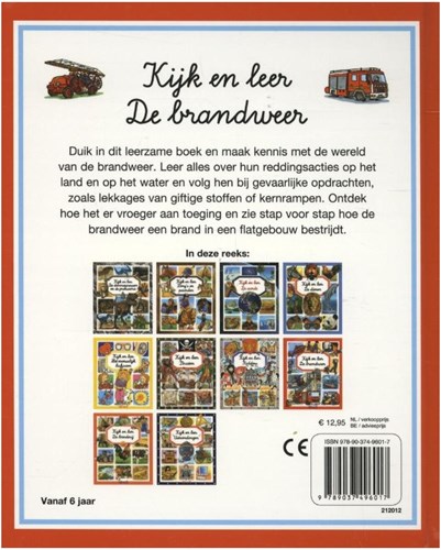 Kijk en leer: Il libro educativo per bambini sui vigili del fuoco avventura pompieri-2