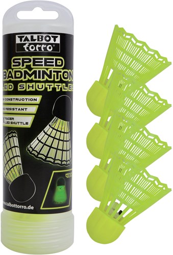 Schildkröt Volani LED Speed Badminton - set da 4 - badminton notturno