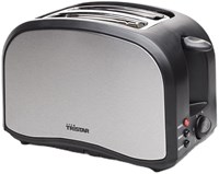 Tristar tostapane 2 fessure nero - 800W - 6 livelli - design elegante-2