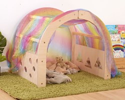 Cosy Mini Rafiki arco da interno rambler con fori giocattolo