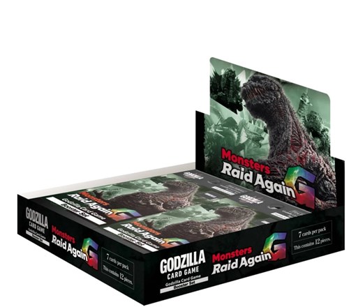 Asmodee gioco di carte Godzilla - Monsters Raid Again - Gioco TCG per bambini