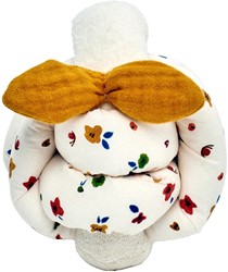 Käthe Kruse KNOT BALL con campanello ocre