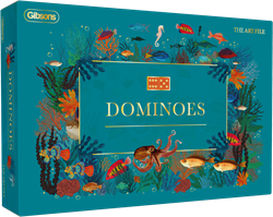 Gibsons gioco del domino - The Art File - gioco per bambini in cartone sostenibile