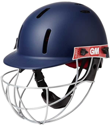 Gunn and Moore casco da cricket Purist Geo II - blu navy - adulti - sicuro