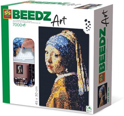 Ses perline da stirare opera Ragazza con l’orecchino di perla - Set Beedz Art
