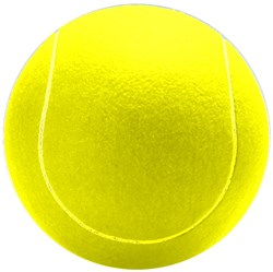 HOT Sports + Toys palla da tennis mega 23 cm gialla gonfiabile giocattolo