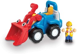 WOW Toys veicolo da cantiere Lift it Luke con gru e personaggio