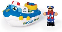 WOW Toys barca della polizia giocattolo Perry per bambini - giocattolo da bagno