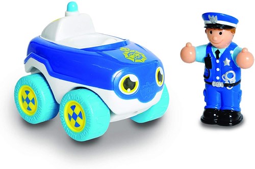 WOW Toys Auto della polizia Bobby giocattolo per bambini piccoli
