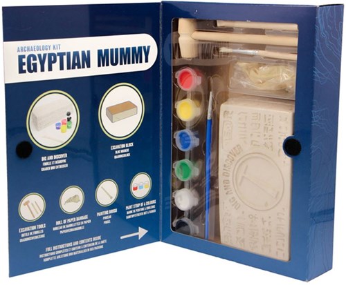 Keycraft kit scavo mummia egizia giocattolo educativo-2