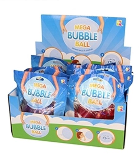 Keycraft Mega Bubble Ball - Pallone Giocattolo Multicolore 75cm