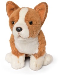 Living Nature peluche Corgi cane giocattolo morbido