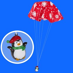 Tobar giocattolo pinguino con paracadute - gioco con paracadute per bambini