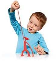 Moluk Oogi action figure - rosso - giocattolo creativo-3