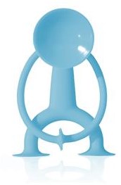 Moluk Oogi action figure azzurro - personaggio giocattolo per bambini