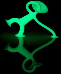 Moluk Oogi Action Figure Glow in the Dark Verde 8 cm Giocattolo